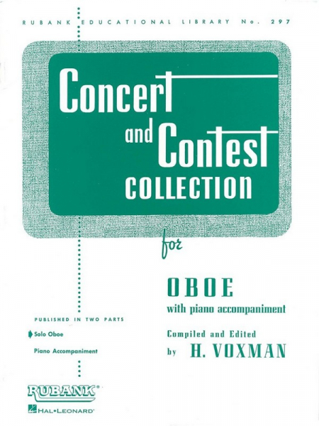 Concert and Contest Collection for oboe and piano