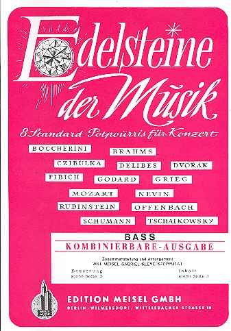 8 Edelsteine der Musik Potpourris für Orchester