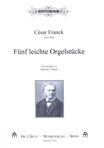 5 leichte Orgelstücke für Orgel