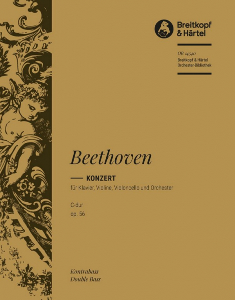 Konzert C-Dur op.56 für Klavier, Violine, Violoncello und Orchester