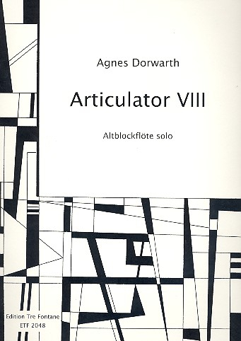 Articulator VIII für Altblockflöte