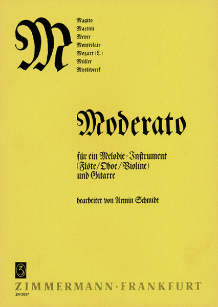 Moderato für Oboe und Gitarre