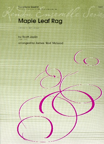 Maple Leaf Rag for 4 Saxophones (AATBar)