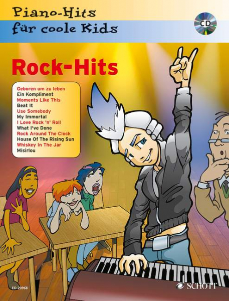 Rock-Hits für coole Kids (+CD) für Klavier