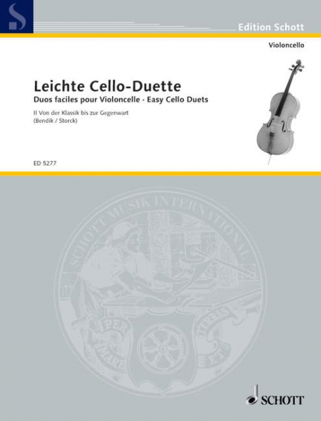 Leichte Cello-Duette Band 2 für 2 Violoncelli