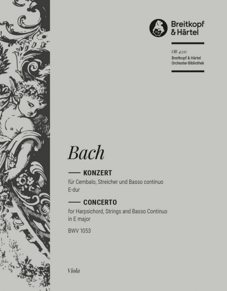 Konzert E-Dur BWV1053 für Cembalo und Orchester