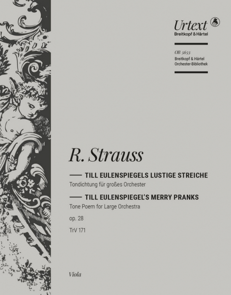 Till Eulenspiegels lustige Streiche op.28 für Orchester