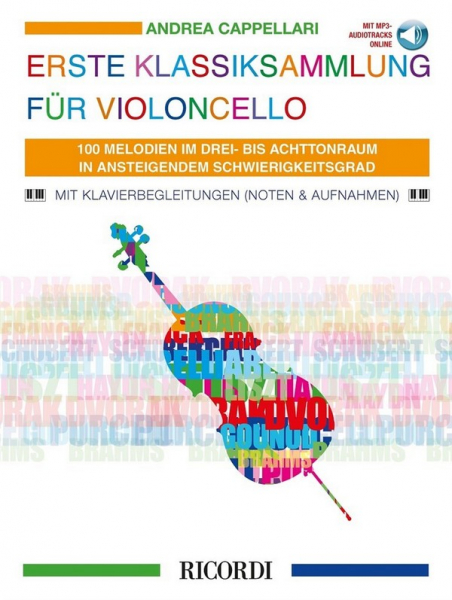 Erste Klassiksammlung für Violoncello (+Online Audio) für Violoncello