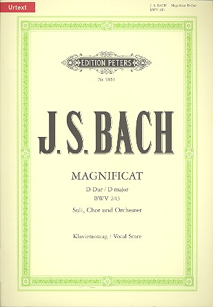 Magnificat D-Dur BWV243 für Soli, Chor und Orchester