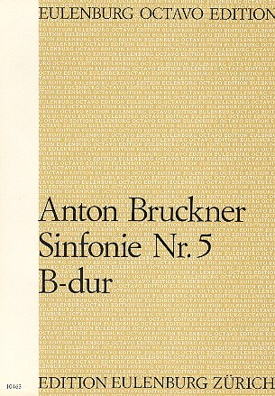 Sinfonie B-Dur Nr.5 für Orchester