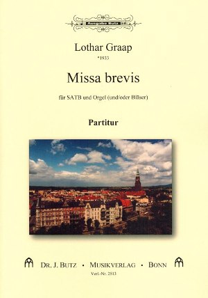 Missa brevis für gem Chor und Orgel (Bläser ad lib)