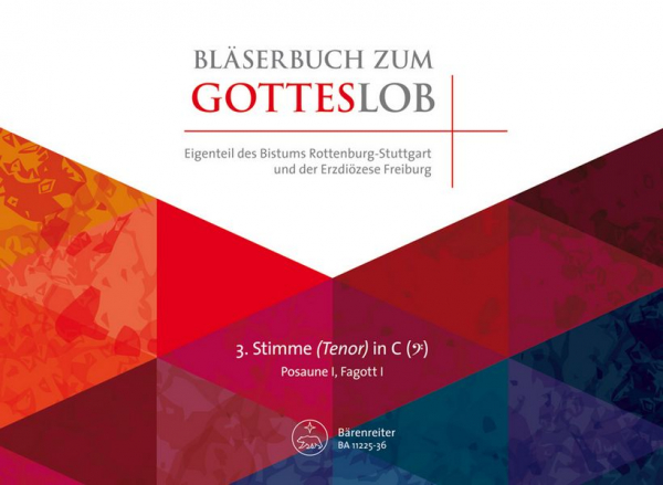 Bläserbuch zum Gotteslob Diözese Freiburg/Rottenburg-Stuttgart für variables Bläser-Ensemble (Blasor