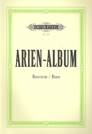 Arienalbum für Bariton (Bass) und Klavier