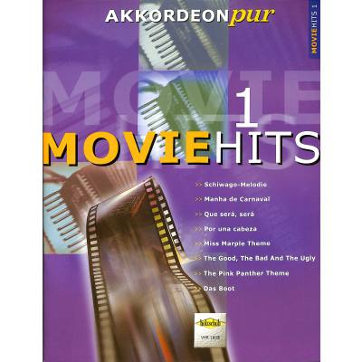 Spielband für Akkordeon MOVIE HITS 1