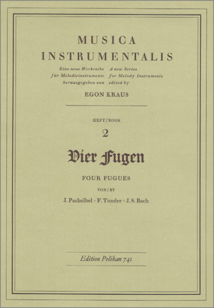 4 Fugen für 4 Melodieinstrumente