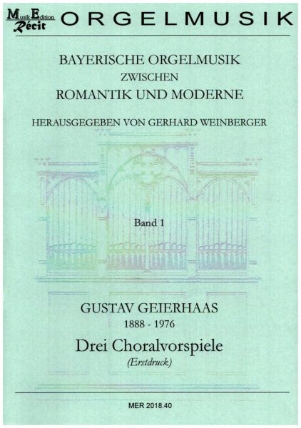 3 Choralvorspiele für Orgel