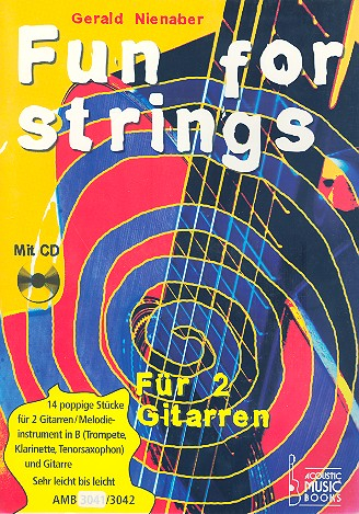 Fun for Strings (+CD) für 2 Gitarren (Melodieinstrumente