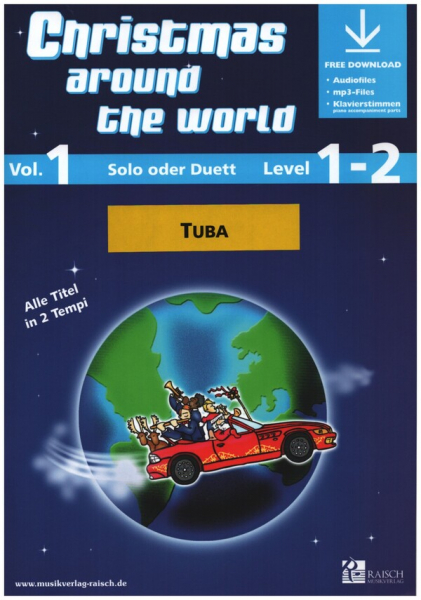 Christmas around the World vol.1 (+Online Audio) für 1-2 Tuben