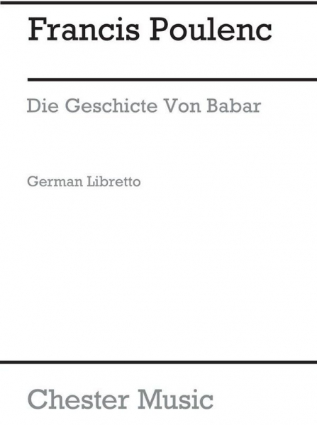 Die Geschichte von Babar, dem kleinen Elefanten