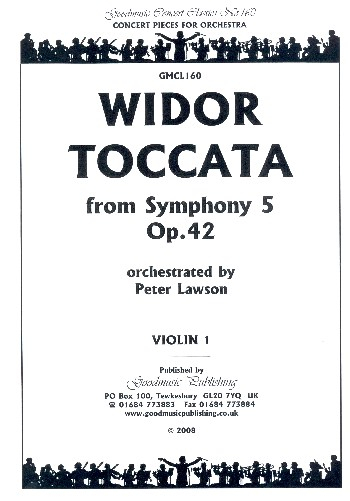 Toccata from Symphony no.5 op.42 for orchestra