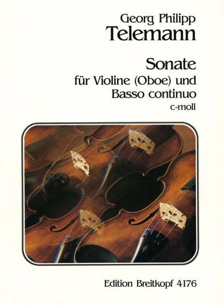 Sonate c-Moll für Violine (Oboe) und Bc