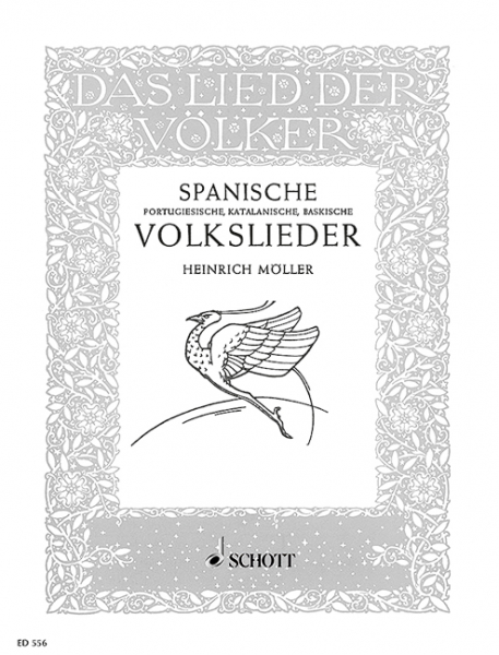 Spanische und portugiesische Volkslieder Band 6 für Singstimme und Klavier