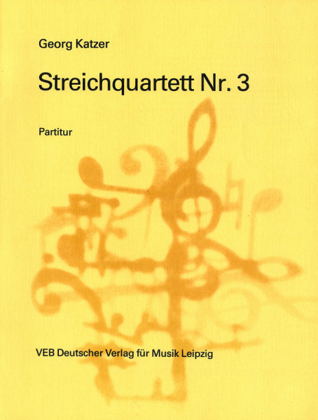 Streichquartett Nr.3 für 2 Violinen, Viola und Violoncello