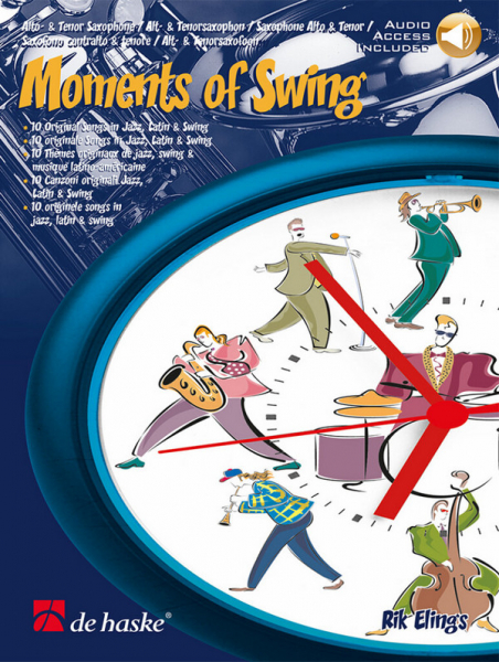 Moments of Swing (+Online-Audio) for alto- or tenor saxophone