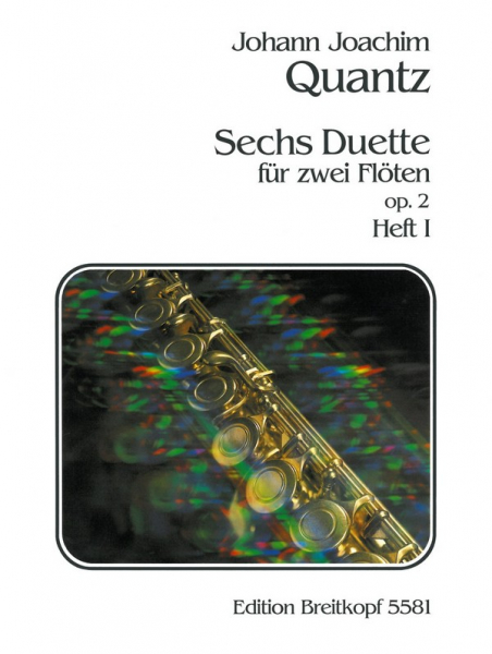 6 Duette op.2 Band 1 (Nr.1-3) für 2 Flöten