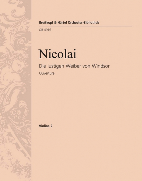 Die lustigen Weiber von Windsor - Ouvertüre für Orchester