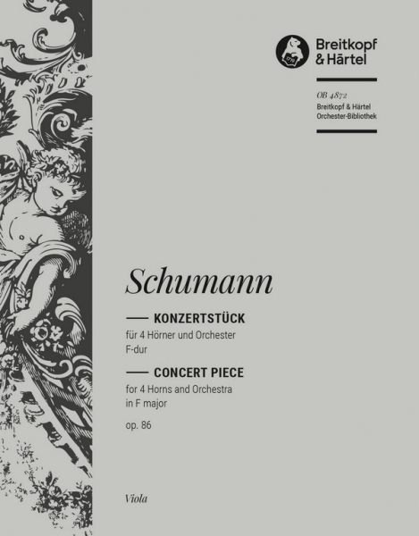 Konzertstück op.86 für 4 Hörner und Orchester