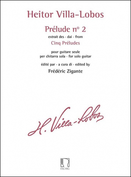 Prélude mi majeur nr.2 pour guitare