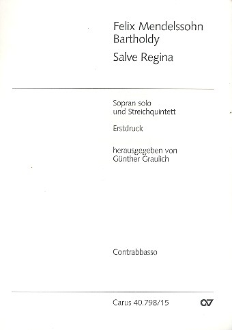 Salve Regina für Sopran und Streichquintett