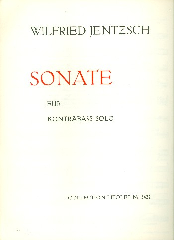 Sonate für Kontrabass solo