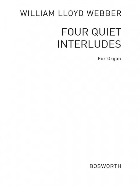 4 quiet Interludes for organ