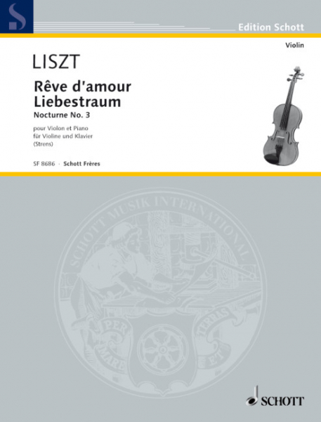 Liebestraum Nr.3 für Violine und Klavier