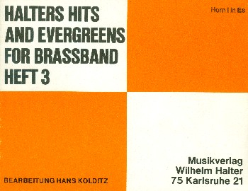 Halters Hits and Evergreens Band 3 für Blasorchester