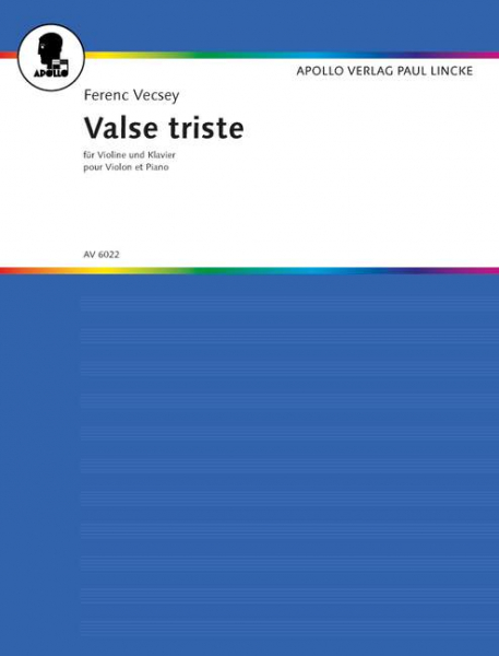 Valse triste für Violine und Klavier