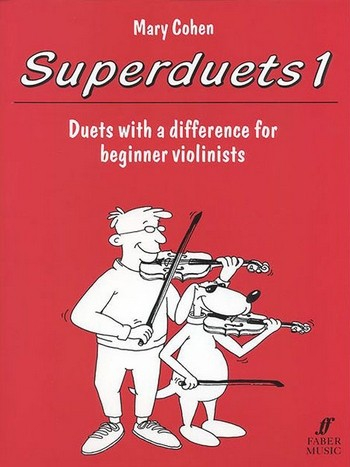 Superduets vol.1 for 2 violins (beginner violinists)