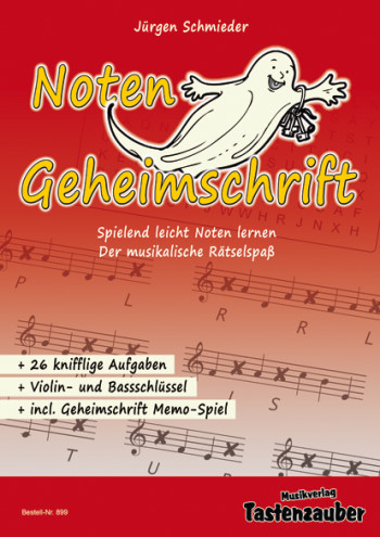 Noten Geheimschrift (Violin- und Bassschlüssel)