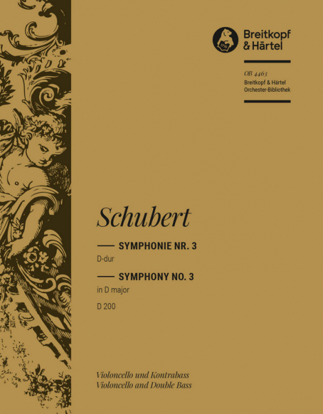 Sinfonie D-Dur Nr.3 D200 für Orchester