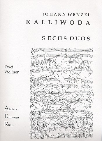 6 Duos für 2 Violinen Stimmen