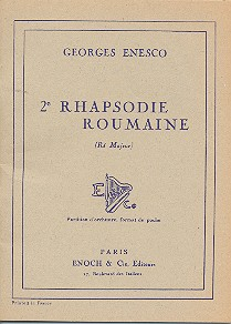 Rhapsodie roumaine ré majeur op.11,2 für Orchester