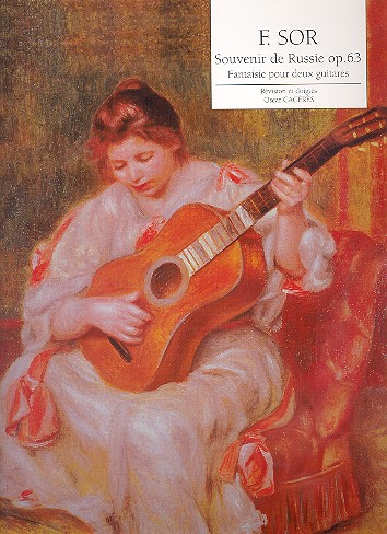 Souvenir de Russie op.63 : fantaisie pour 2 guitares