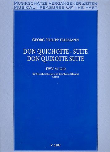 Don Quichotte Suite TWV55:G10 für Streichorchester und Cembalo (Klavier)