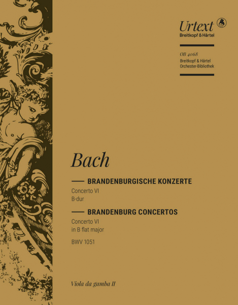 Brandenburgisches Konzert B-Dur Nr.6 BWV1051 für Orchester