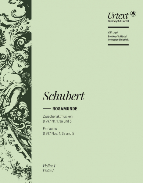 Rosamunde Zwischenaktmusiken D797 für Orchester