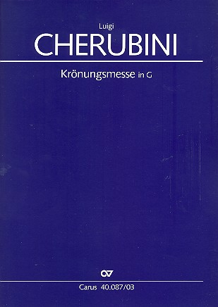 Krönungsmesse in G für gem Chor und Orchester