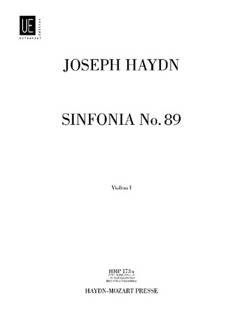 Sinfonie F-Dur Nr.89 Hob.I:89 für Orchester