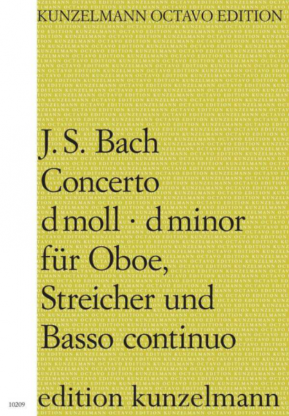 Concerto d-Moll für Oboe, Streicher und Bc